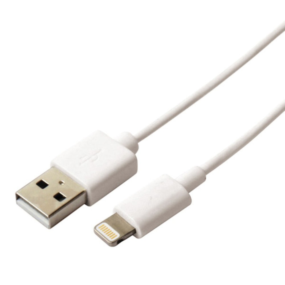 Καλώδιο Δεδομένων/Φόρτισης με USB KSIX B0914CU01 Λευκό