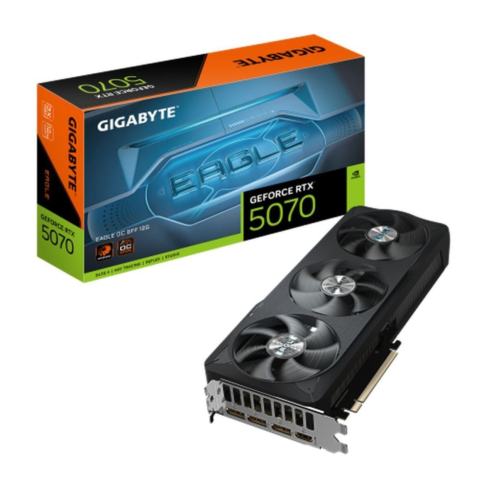 Κάρτα Γραφικών Gigabyte GV-N5070EAGLE OC-12GD nvidia geforce rtx 5070 12 GB GDDR6 GDDR7