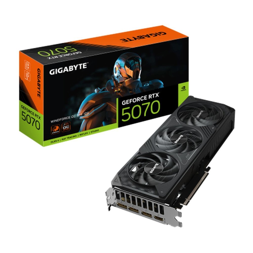 Κάρτα Γραφικών Gigabyte GV-N5070WF3OC-12GD nvidia geforce rtx 5070 12 GB GDDR6 GDDR7