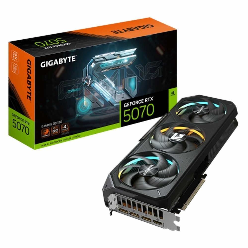 Κάρτα Γραφικών Gigabyte GV-N5070GAMING OC-12GD nvidia geforce rtx 5070 12 GB GDDR6 GDDR7