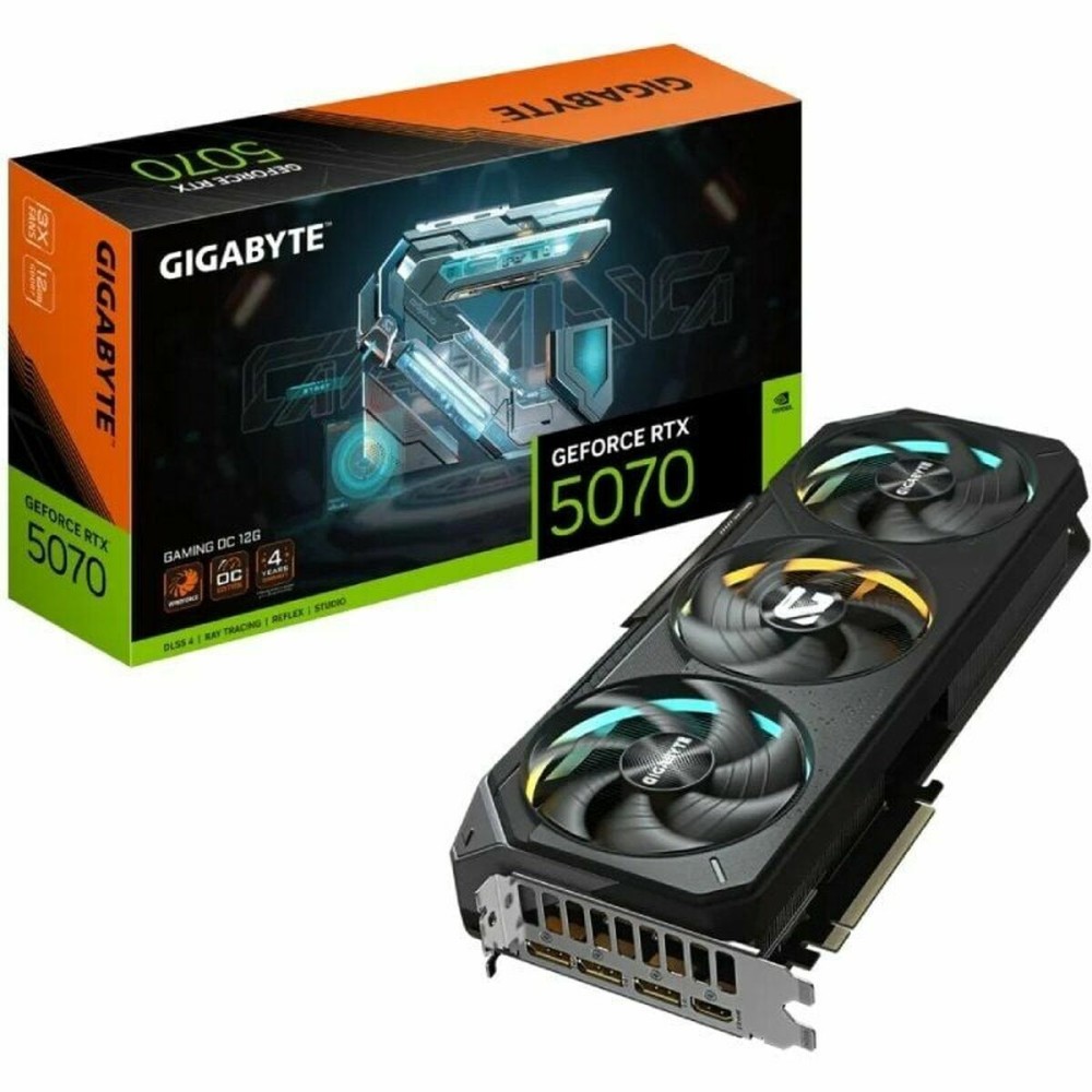 Κάρτα Γραφικών Gigabyte GV-N5070GAMING OC-12GD nvidia geforce rtx 5070 12 GB GDDR6 GDDR7