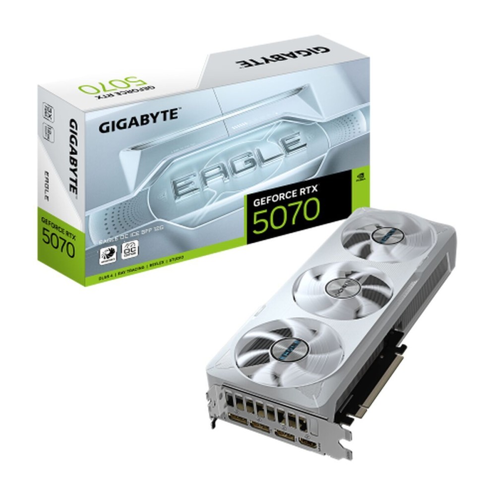 Κάρτα Γραφικών Gigabyte GV-N5070EAGLEOC ICE-12GD nvidia geforce rtx 5070 12 GB GDDR6 GDDR7