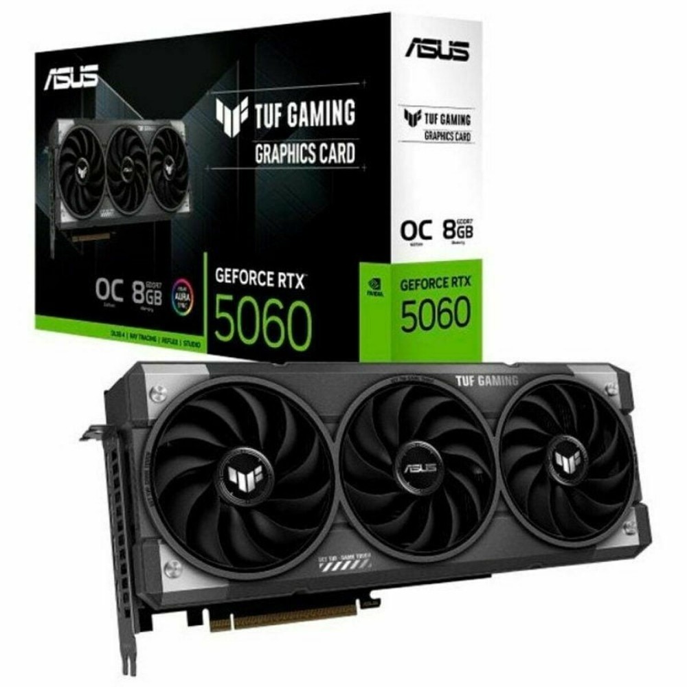 Κάρτα Γραφικών Asus TUF-RTX5060-O8G-GAMING GEFORCE RTX 5060 8 GB GDDR6 GDDR7