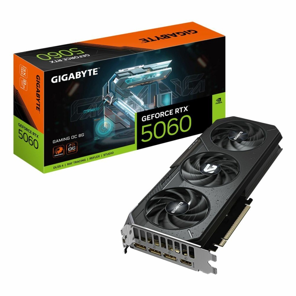 Κάρτα Γραφικών Gigabyte 9VN5060GO-00-G10 GEFORCE RTX 5060 8 GB GDDR7