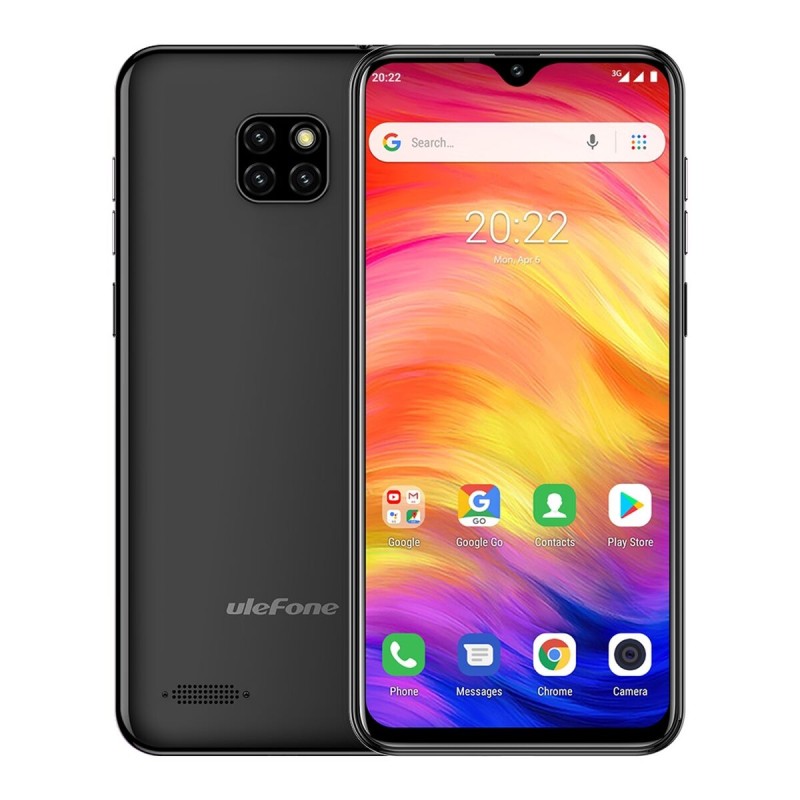 Smartphone Ulefone ARMOR 34 6,95" MediaTek Dimensity 9000 16 GB RAM 512 GB Μαύρο Midnight black