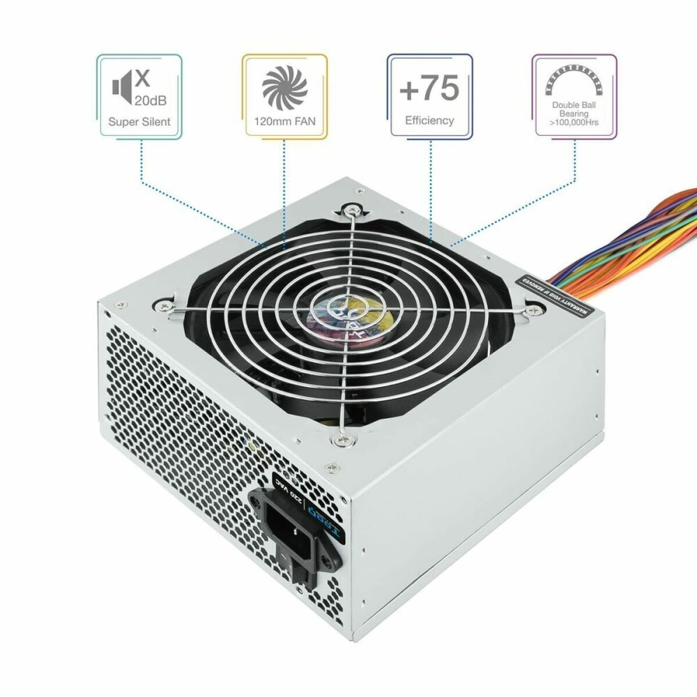 Τροφοδοσία Ρεύματος TooQ TQAPOLO-500SP ATX 500 W