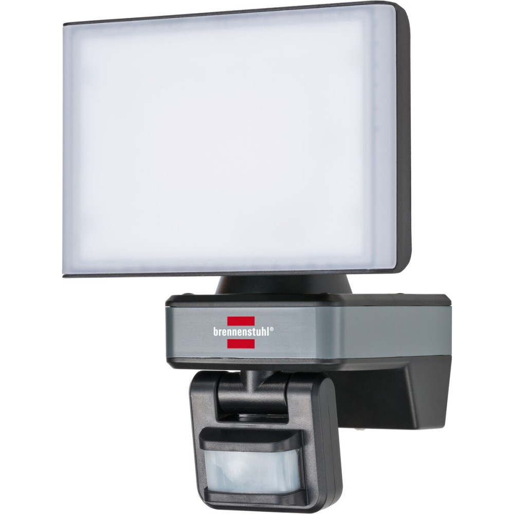 LED spotlight Brennenstuhl WF 20 W 2400 Lm Μαύρο E Ανιχνευτής Κίνησης (6500 K)