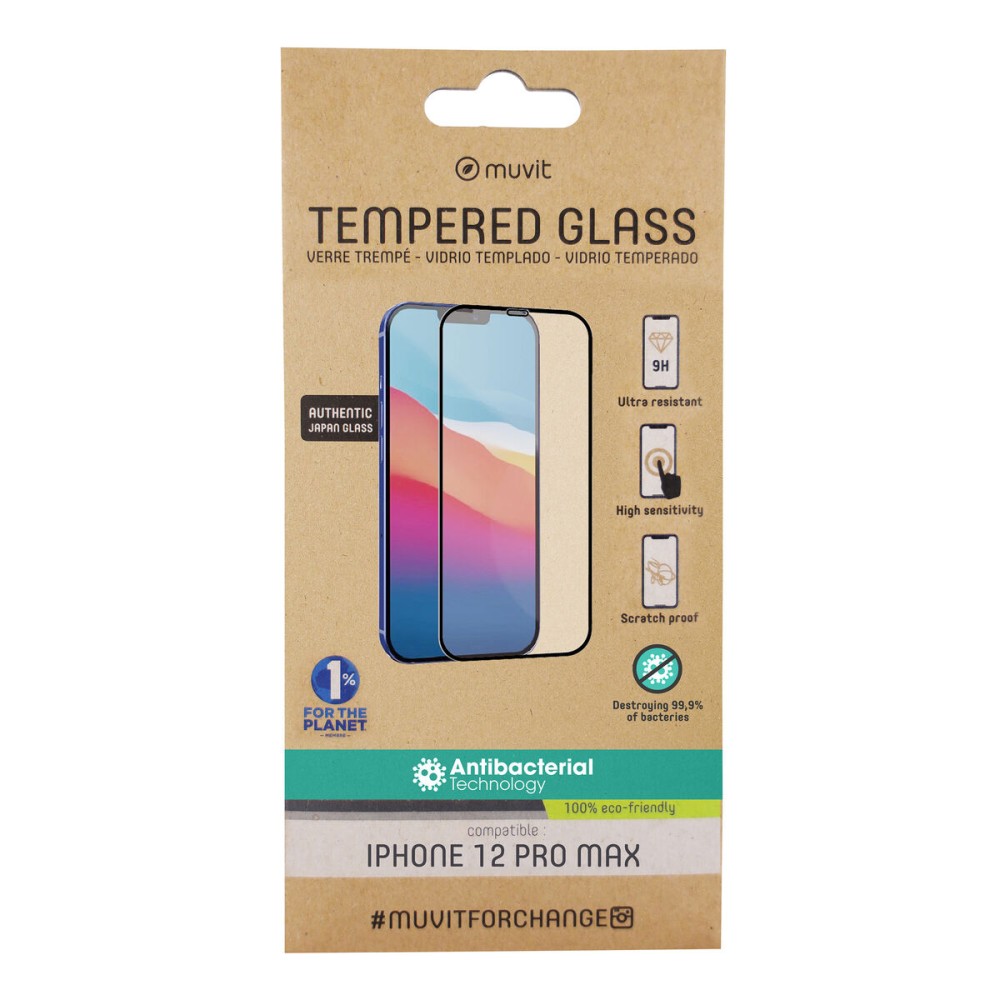 Προστατευτικό Οθόνης για Κινητά Muvit for Change iPhone 12 Pro Max