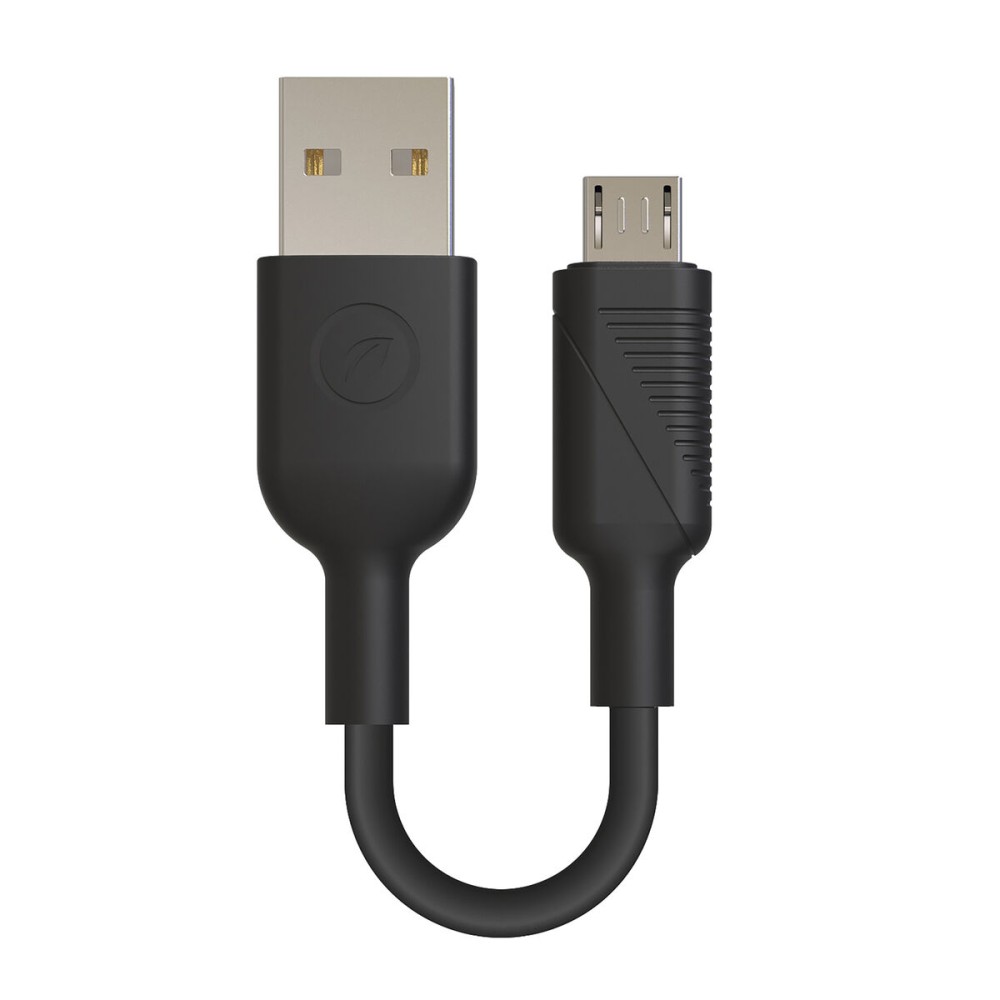 Καλώδιο USB Muvit for Change Μαύρο 20 cm