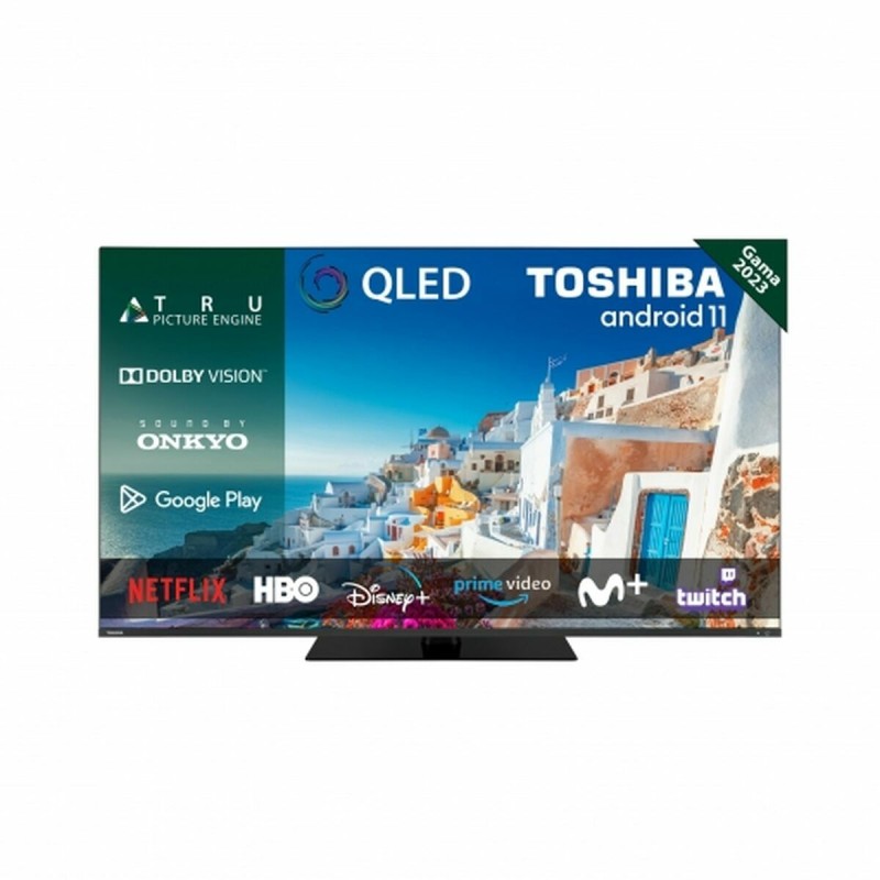 Smart TV Toshiba 65QA7D63DG Wi-Fi 65" 4K Ultra HD QLED LED D-LED Dolby Vision