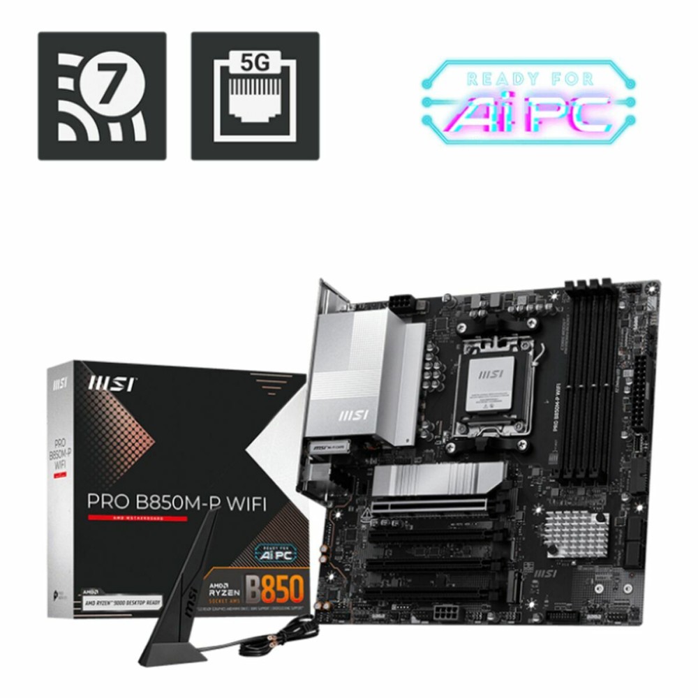Μητρική Κάρτα MSI PRO B850M-P WIFI AMD AM5