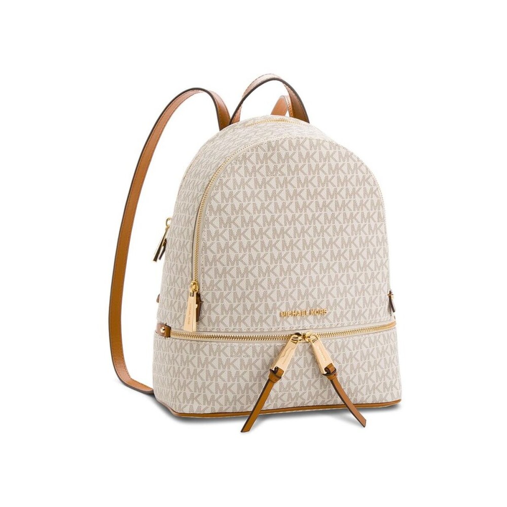 Σακίδιο Πλάτης Casual Michael Kors 30S7GEZB1B-VANILLA Μπεζ 27 x 26 x 14 cm