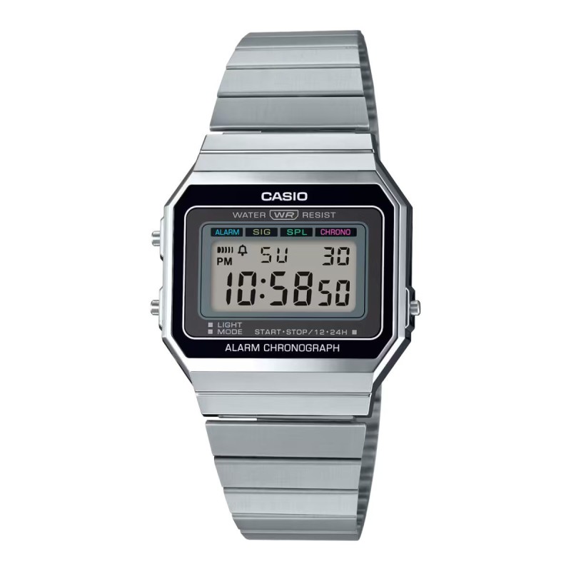 Unisex Ρολόγια Casio A700WE-1AEF Ασημί