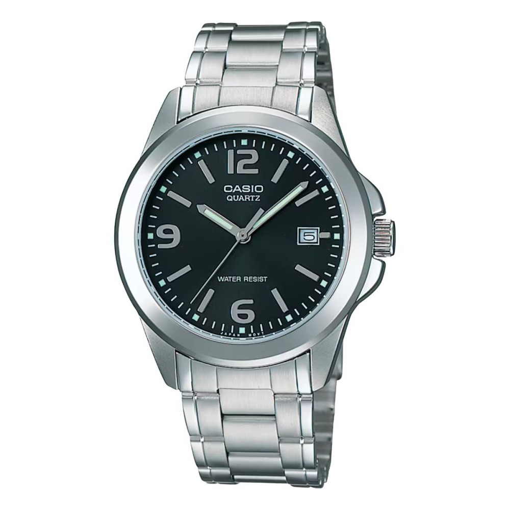 Ανδρικά Ρολόγια Casio MTP-1215A-1A Ασημί