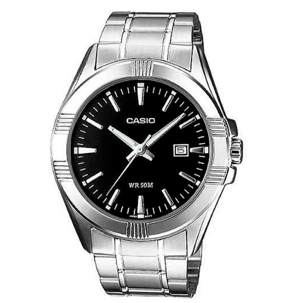 Ανδρικά Ρολόγια Casio MTP-1308D-1A Ασημί