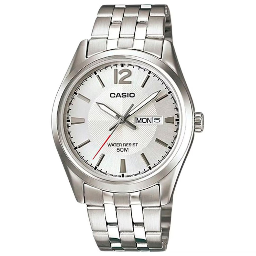 Ανδρικά Ρολόγια Casio MTP-1335D-7AVDF Ασημί