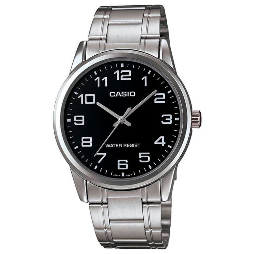 Unisex Ρολόγια Casio MTP-V001D-1BUDF Ασημί (Ø 45 mm)