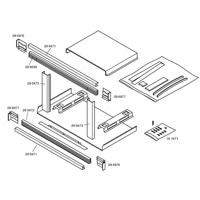 Διαμορφωμένο πλαίσιο Balay 3AW2006 I