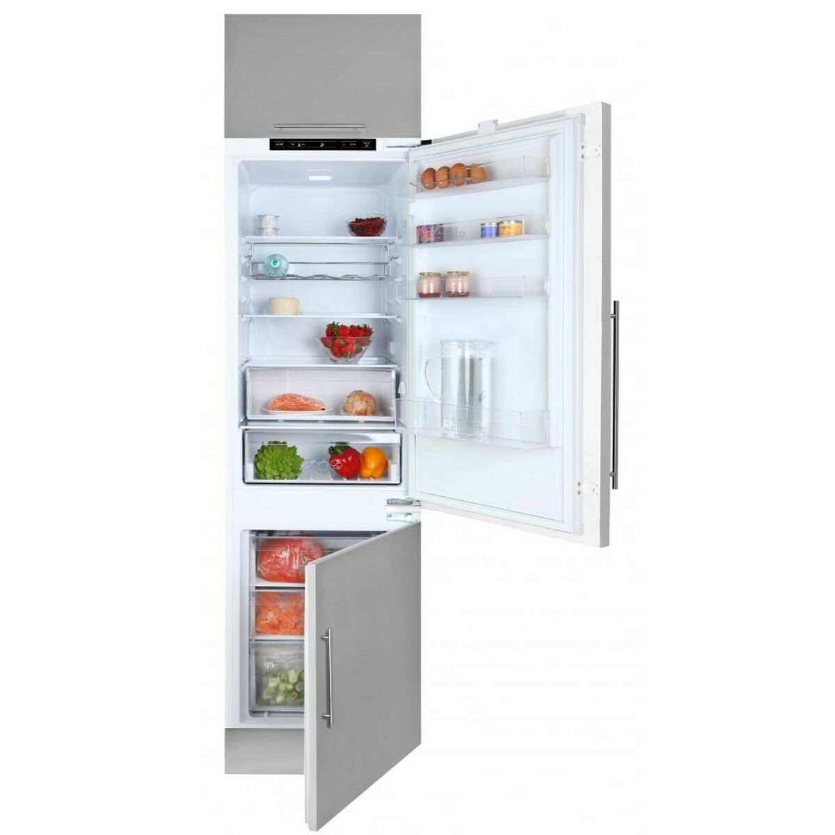 Συνδυασμένο Ψυγείο Teka RBF73340FI Γκρι (177 x 54 cm)