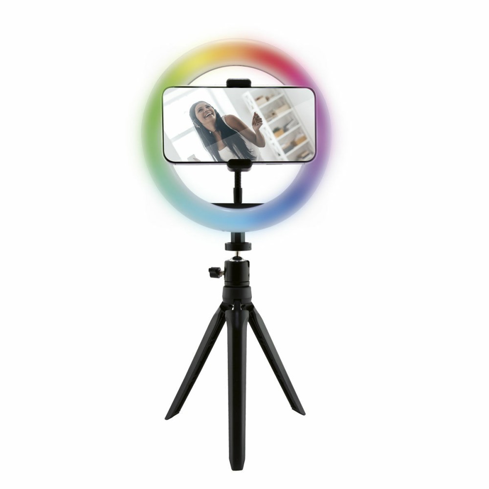 Επαναφορτιζόμενο Δαχτυλίδι Φωτός για Selfie KSIX BXYOUTUB01C Smartphone 12W