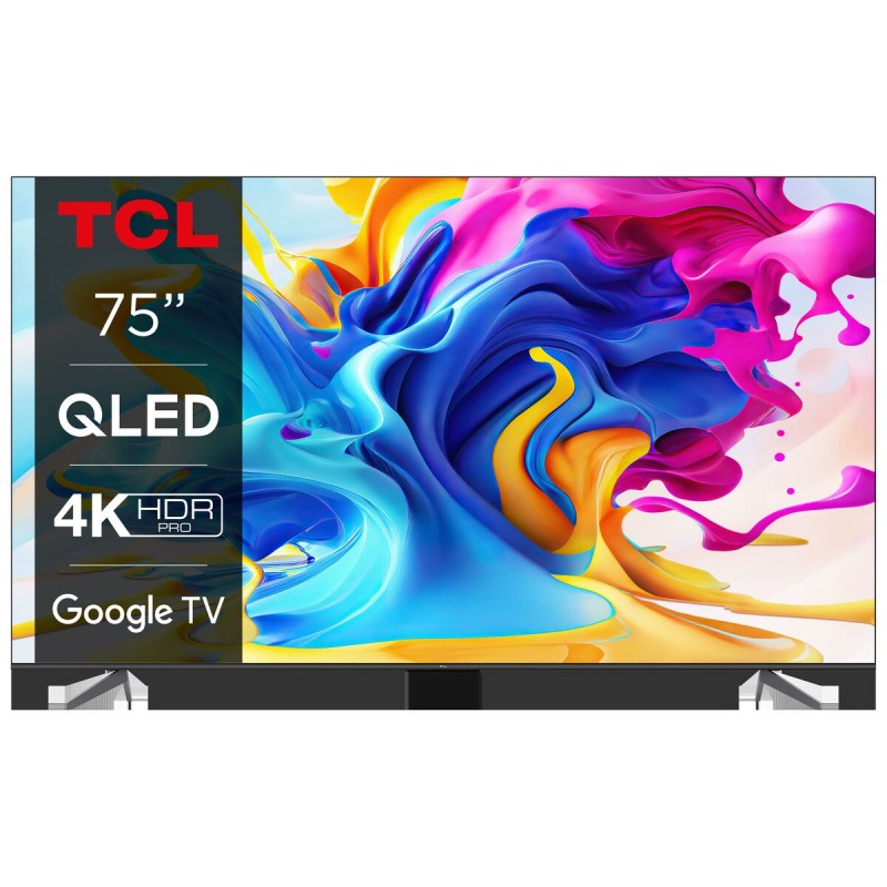 Τηλεόραση TCL 75C649 4K Ultra HD HDR 75" QLED Direct-LED AMD FreeSync