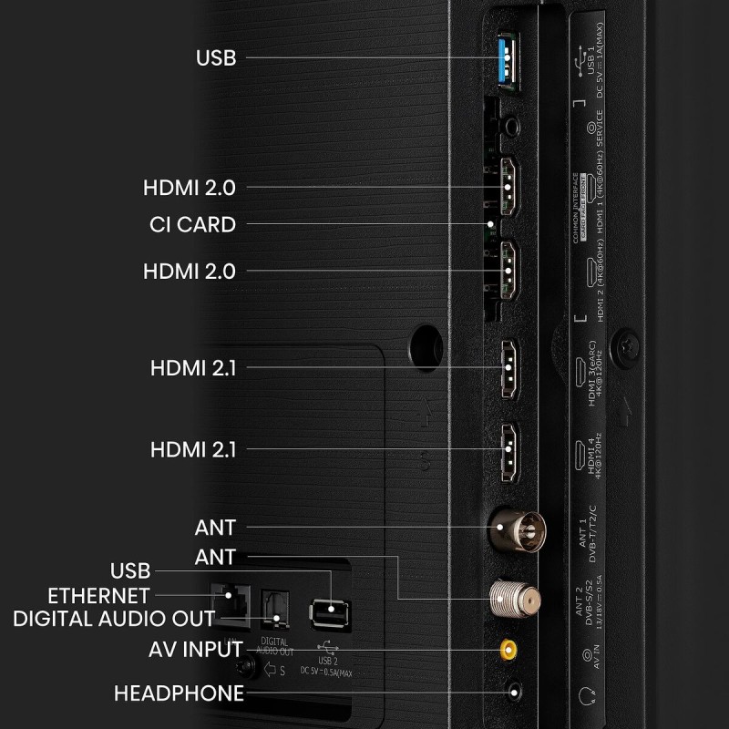 Smart TV Hisense 85U7KQ 4K Ultra HD 85" ULED AMD FreeSync