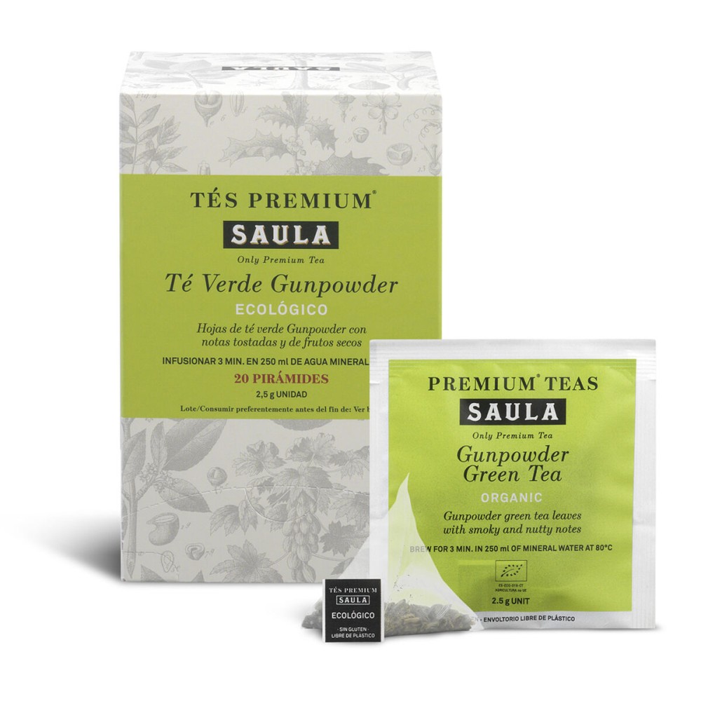 Πράσινο τσάι Saula PIRAMIDES