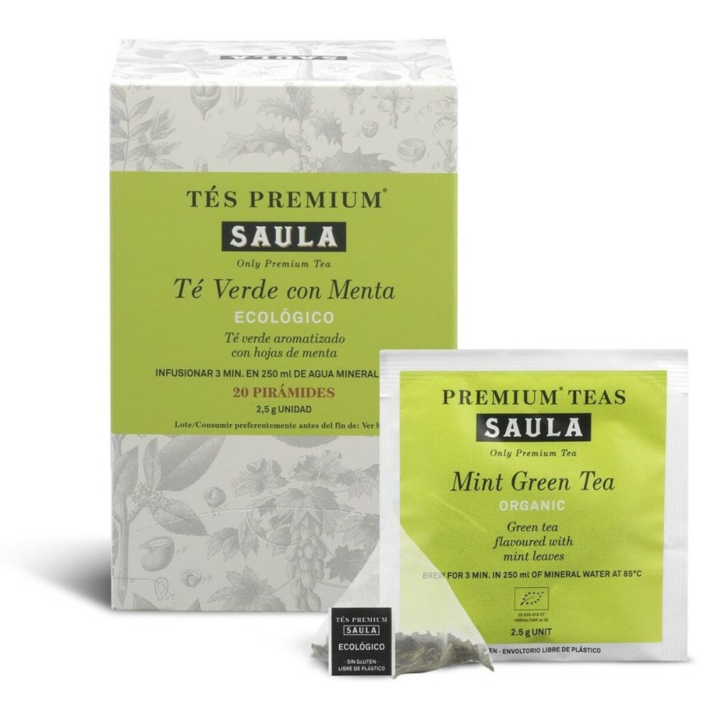 Πράσινο τσάι Saula PIRAMIDES