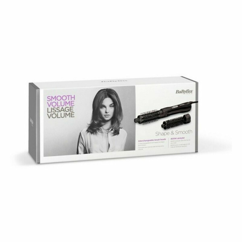 Βούρτσα Κομμωτηρίου Babyliss SHAPE&SMOOTH Μαύρο (x2)