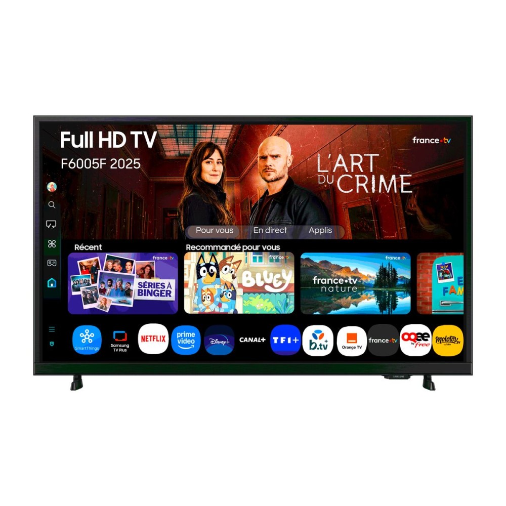 Smart TV Samsung TU24F6005FKXXC 24" Full HD LED HDR HDR10+
