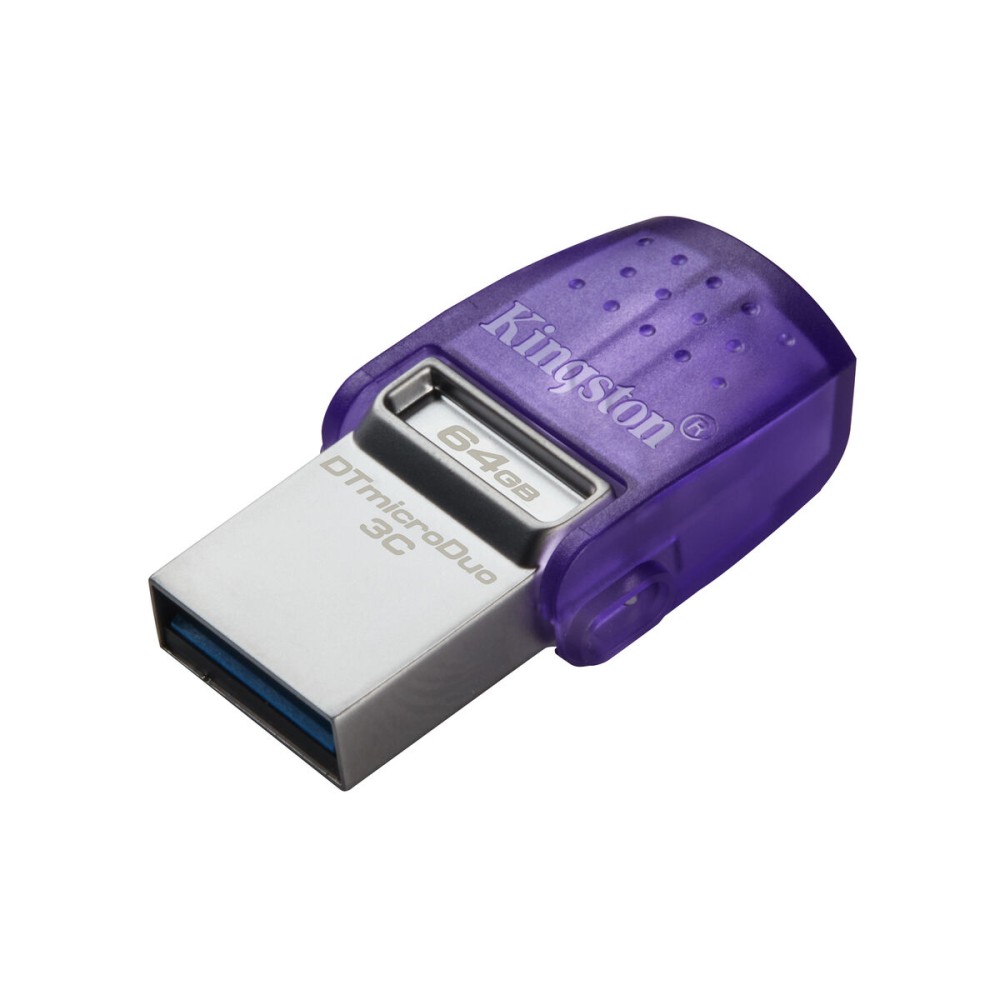 Στικάκι USB Kingston microDuo 3C Μωβ Μοβ 64 GB