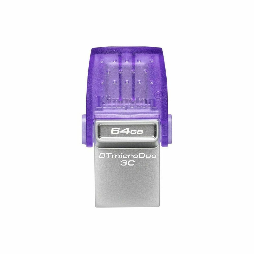 Στικάκι USB Kingston microDuo 3C Μωβ Μοβ 64 GB