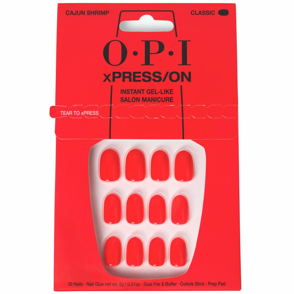 Τεχνητά νύχια Opi #Cajun Shrimp Cajun Shrimp 30 Τεμάχια