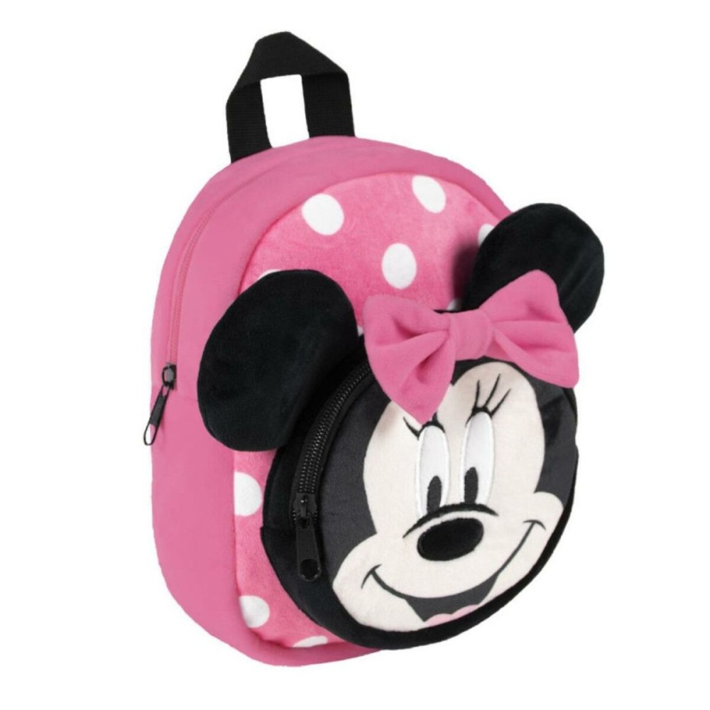 Σχολική Τσάντα Minnie Mouse Ροζ 18 x 22 x 8 cm