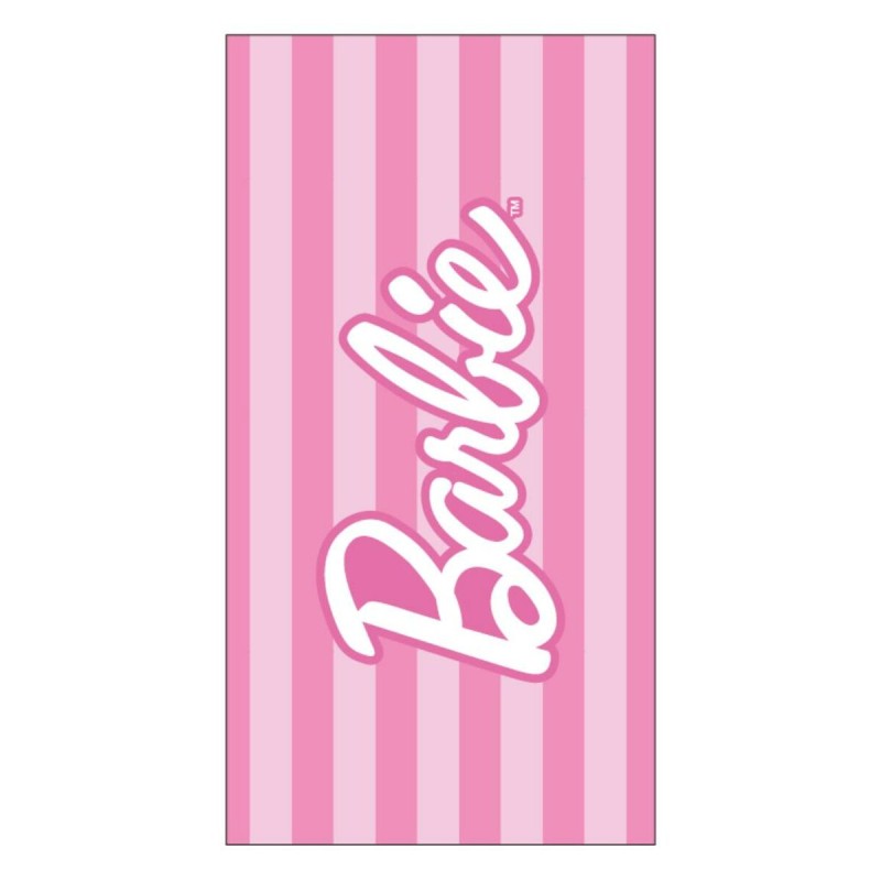 Πετσέτα θαλάσσης Barbie Ροζ 70 x 140 cm