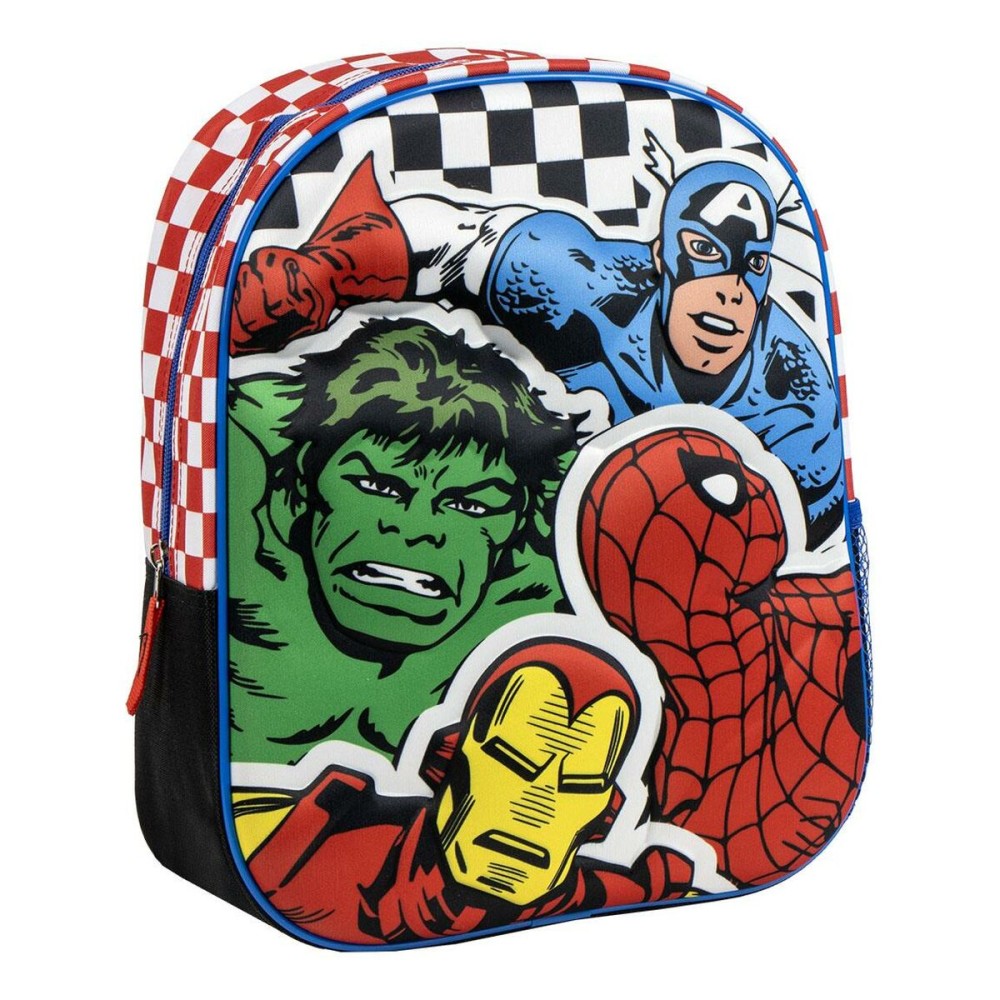 Σχολική Τσάντα The Avengers Μαύρο 25 x 31 x 10 cm