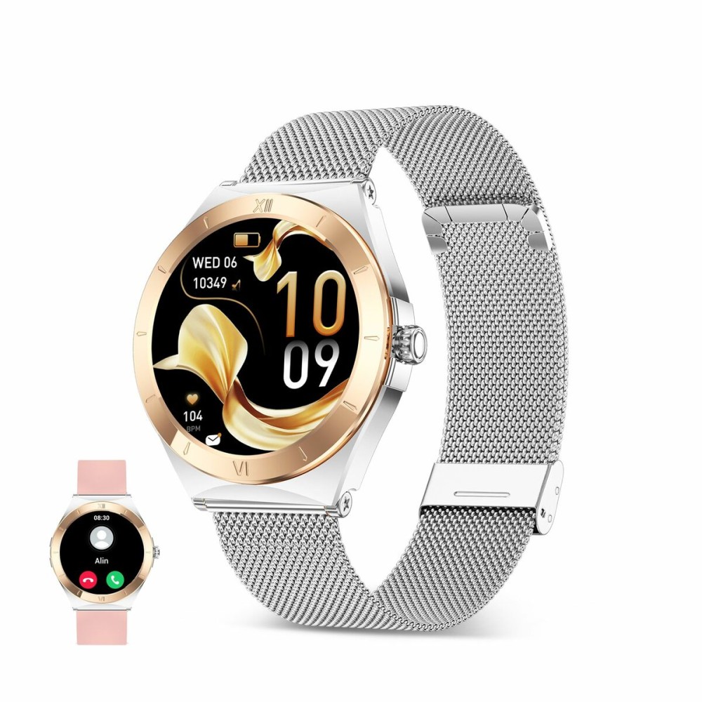 Smartwatch KSIX Lya Ασημί 1,19"