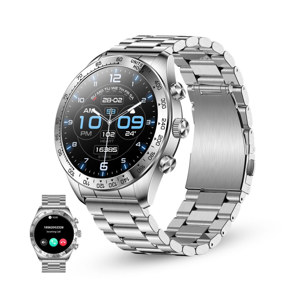 Smartwatch KSIX KSIX Elite Ασημί 1,43"