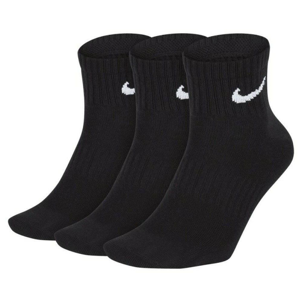 Αθλητικές Κάλτσες Nike U NK EVERYDAY LTWT ANKLE 3PR SX7677 010 Μαύρο