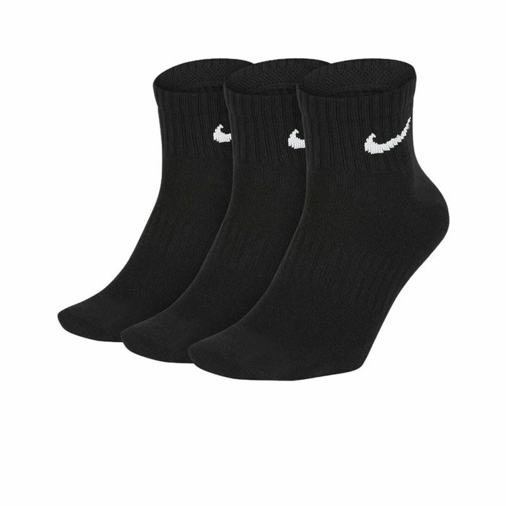 Αθλητικές Κάλτσες Nike U NK EVERYDAY LTWT ANKLE 3PR SX7677 010 Μαύρο