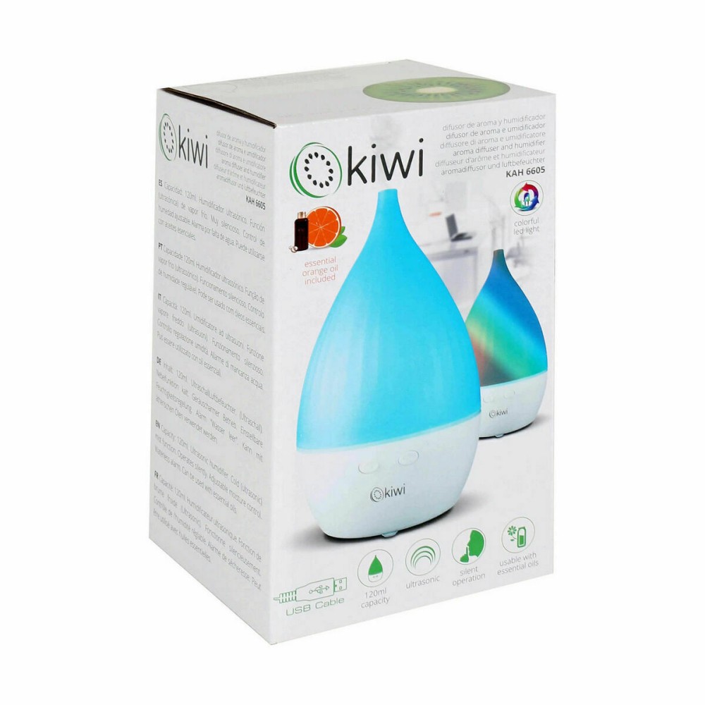 Διαχύτης Αιθέριων Ελαίων Kiwi Υγραντήρας 120 ml (4 Μονάδες)