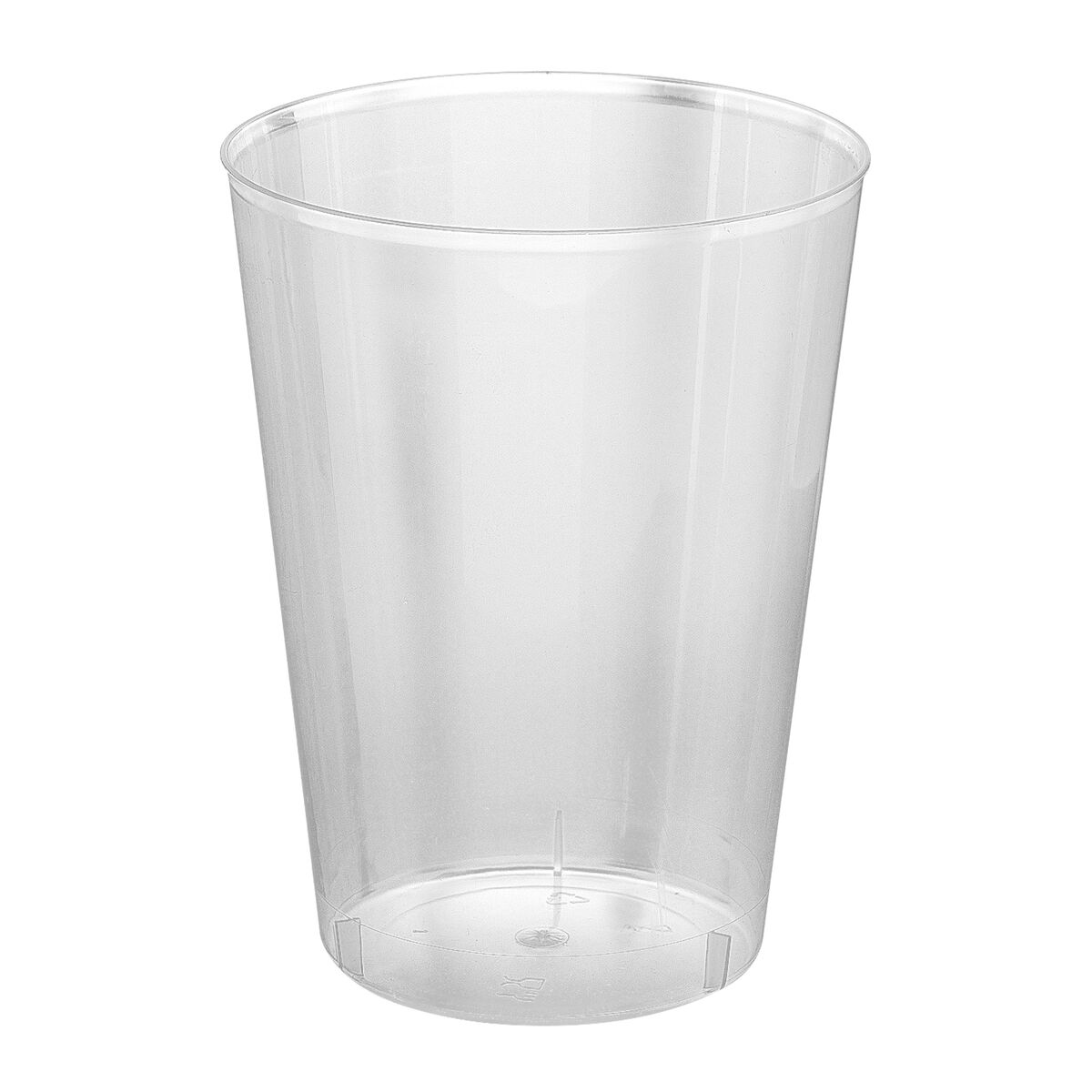Σετ επαναχρησιμοποιήσιμων ποτήριων Algon Μηλίτης Διαφανές 4 Τεμάχια 480 ml (50 Μονάδες)