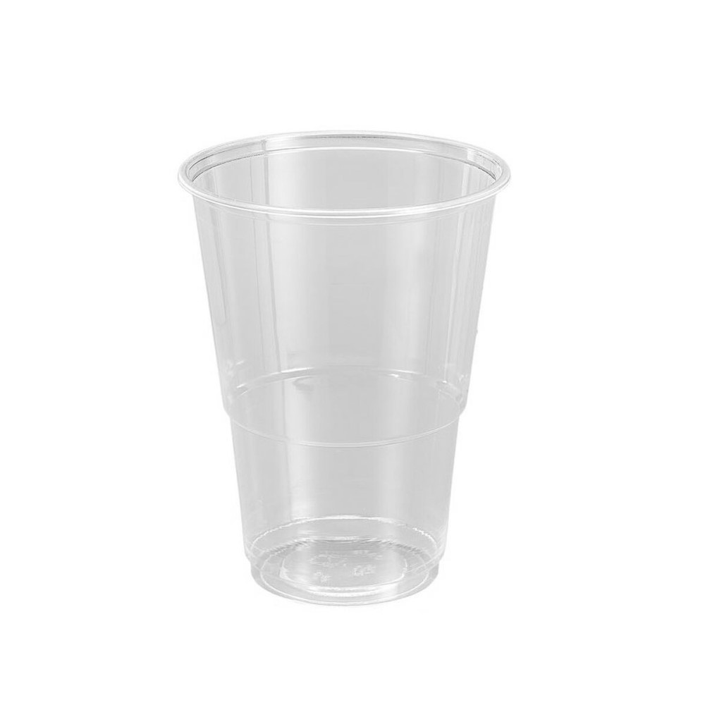 Σετ επαναχρησιμοποιήσιμων ποτήριων Algon Πλαστική ύλη Διαφανές 12 Τεμάχια 500 ml (x18)
