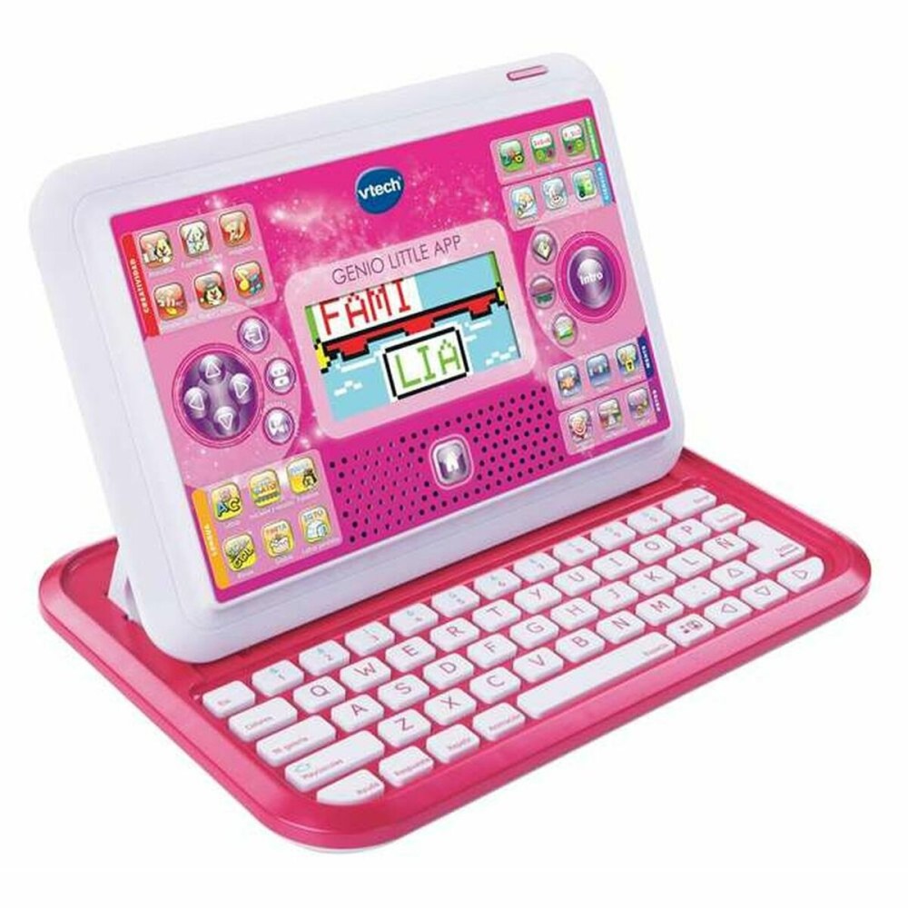 Toy computer Vtech Little App ES 18 x 26 x 4 cm Ροζ