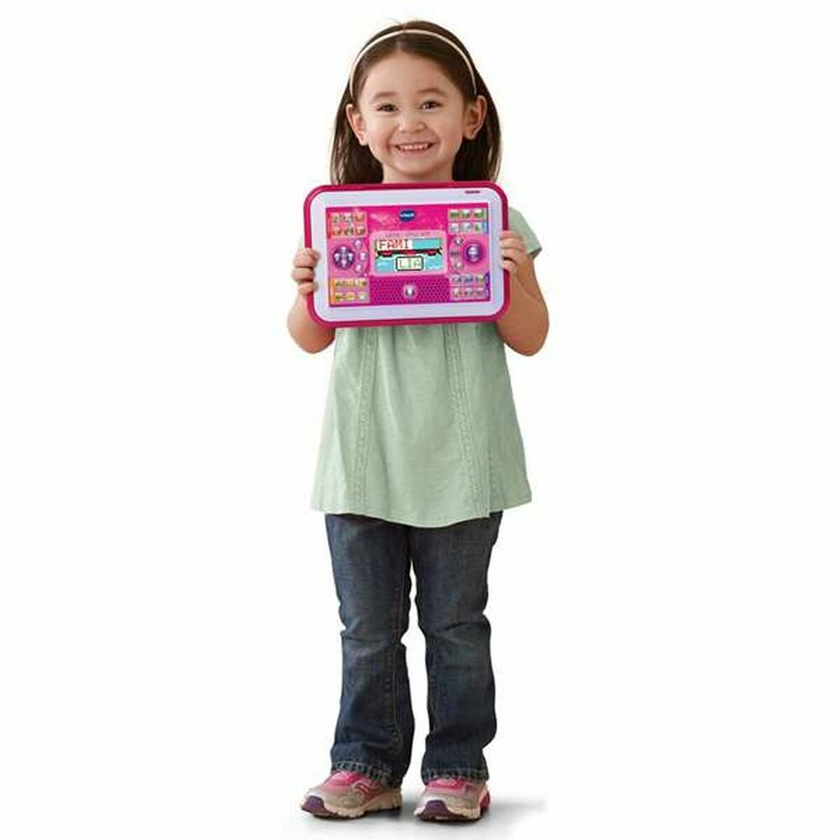 Toy computer Vtech Little App ES 18 x 26 x 4 cm Ροζ