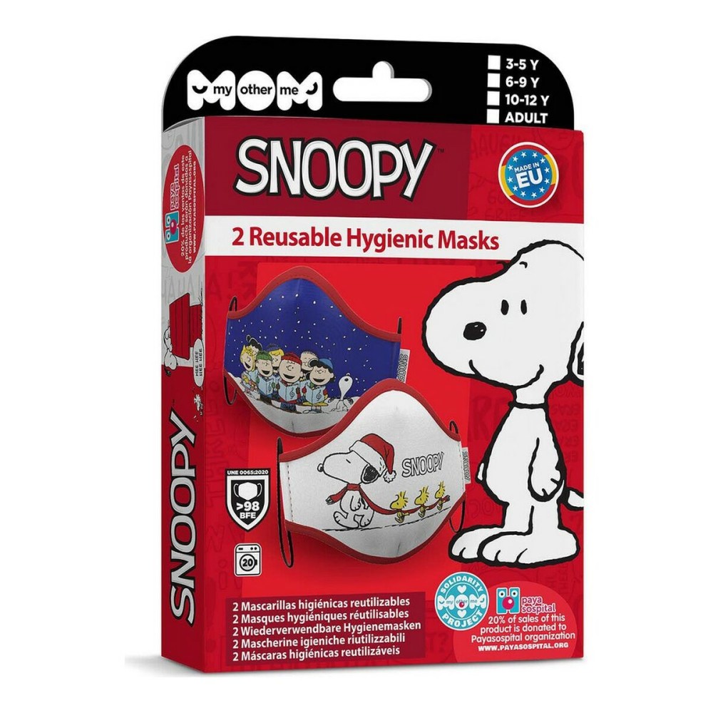 Μάσκα Υγιεινής My Other Me Snoopy (2 unidades)