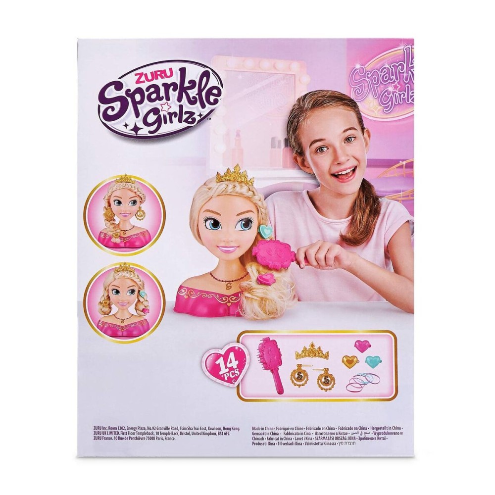 Κούκλα για Χτένισμα Sparkle Girlz 23 cm