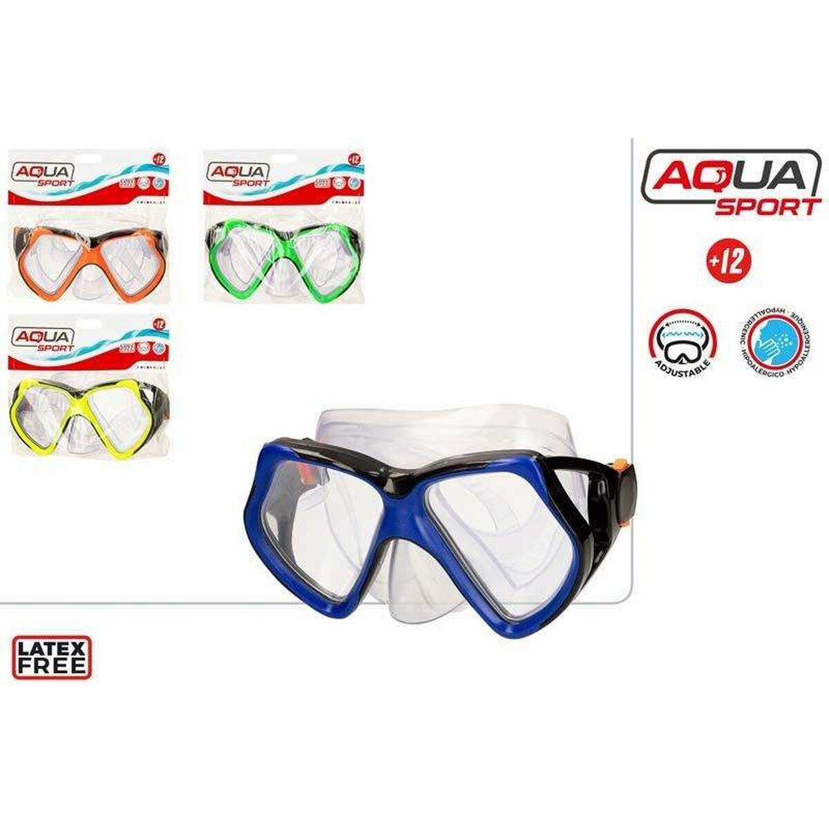 Γυαλιά κατάδυσης Colorbaby Aqua Sport Ενήλικες