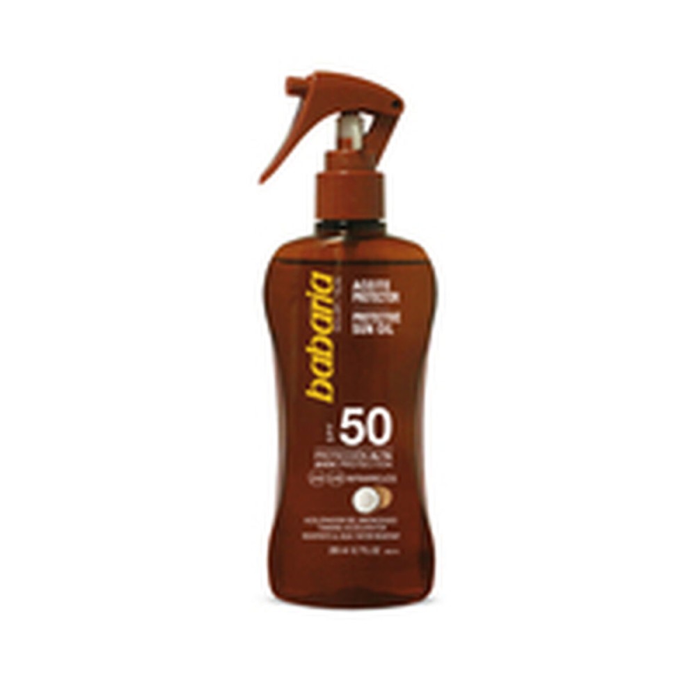 Προστατευτικό Λάδι Babaria F-50 200 ml Καρύδα Spray