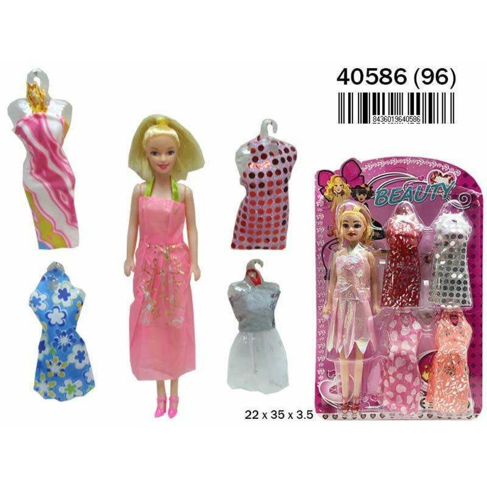 Κούκλα 22 x 35 x 3,5 cm Φορέματα